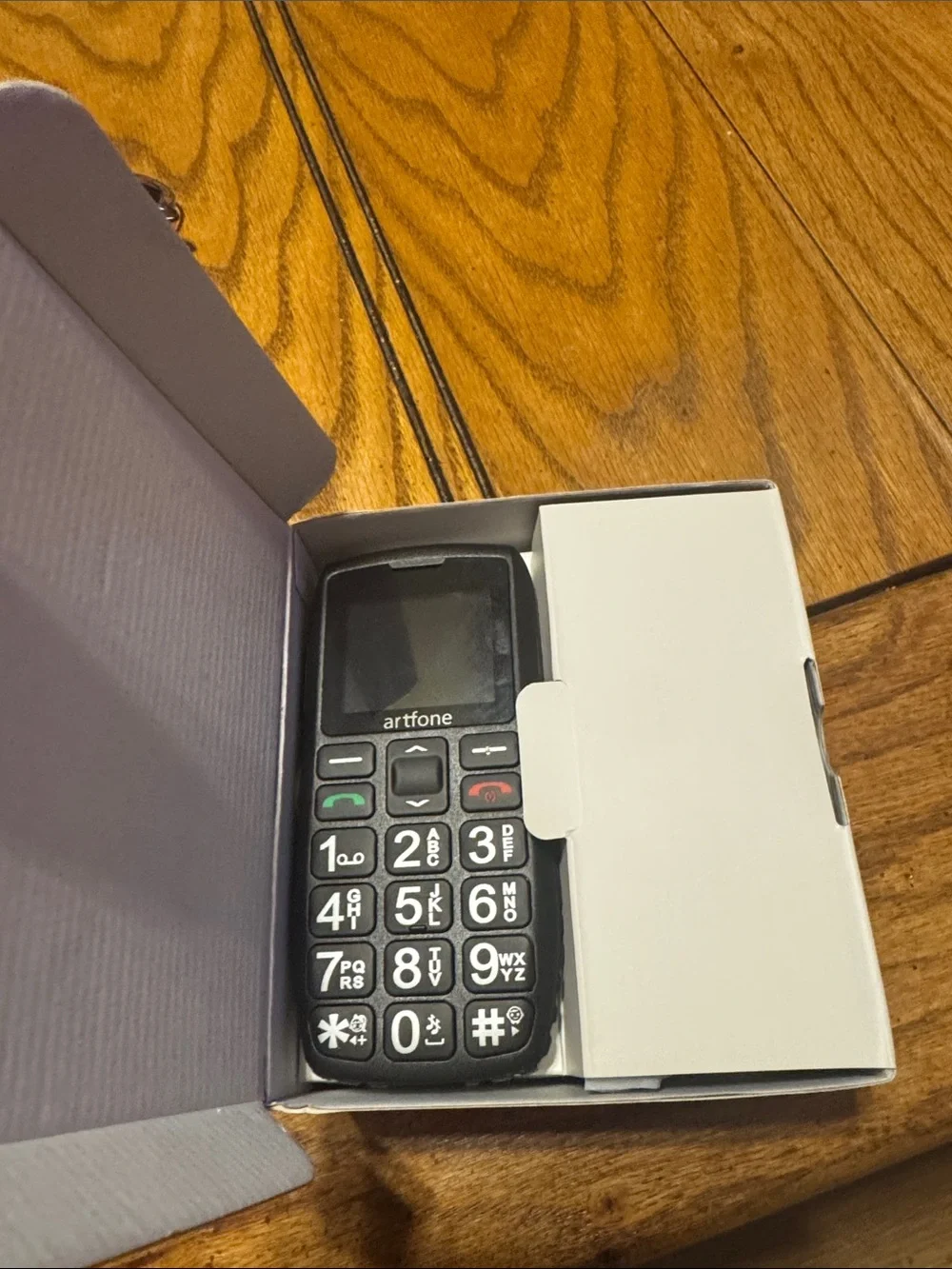 Black Basic Mobile Phone with Large Buttons